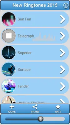 New Ringtones 2015 android App screenshot 5