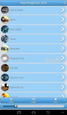 New Ringtones 2015 android App screenshot 6